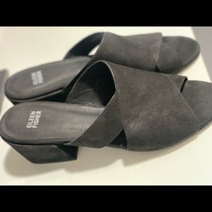 Eileen Fisher block heel